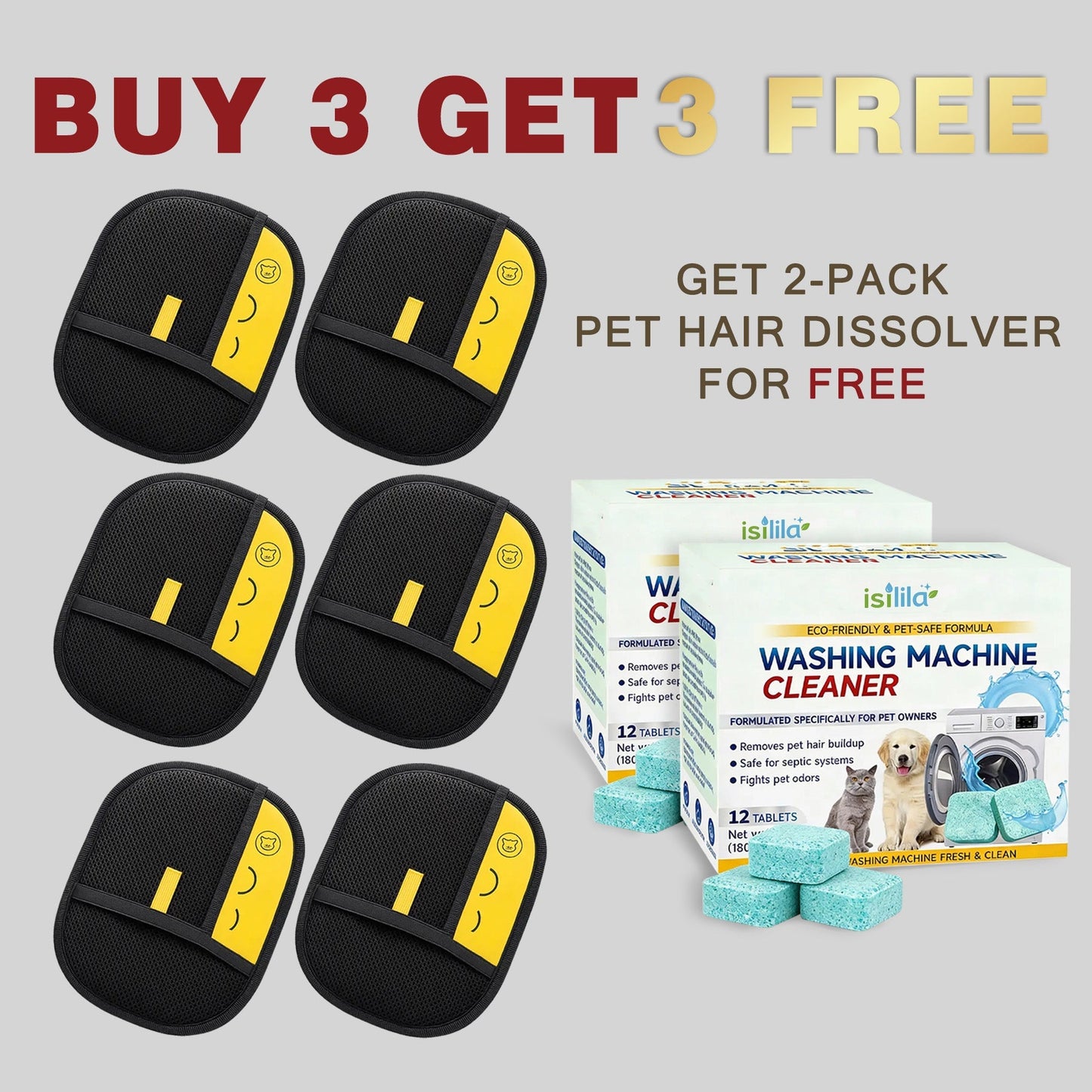 🔥Last Day 60% OFF🔥 Pet Hair Removal Gloves