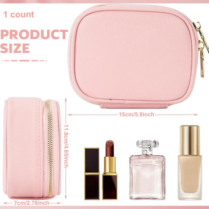 🔥LED Lighted Travel Makeup Bag with Mirror 3 Adjustable Brightness Portable Cosmetic Case
