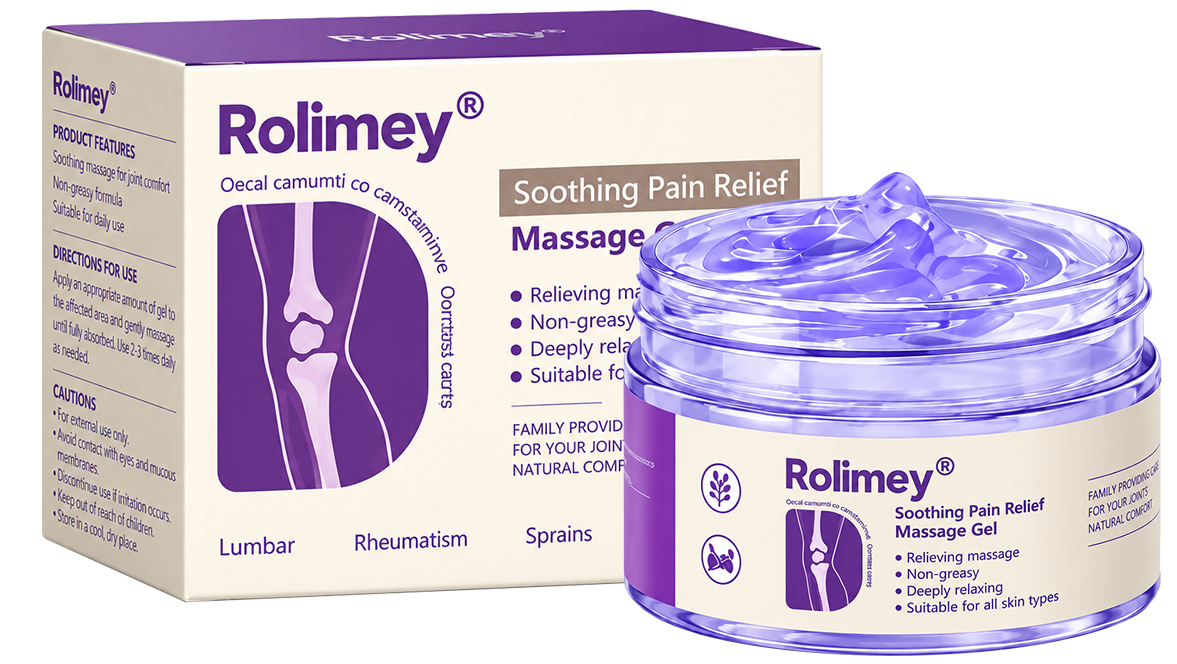 👨‍⚕️🦴Rolimey® Turmeric & Emu Oil Arthritis Soothing Pain Relief Massage Gel🛡️