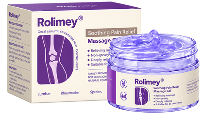 👨‍⚕️🦴Rolimey® Turmeric & Emu Oil Arthritis Soothing Pain Relief Massage Gel🛡️