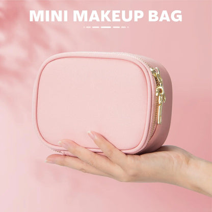 🔥LED Lighted Travel Makeup Bag with Mirror 3 Adjustable Brightness Portable Cosmetic Case
