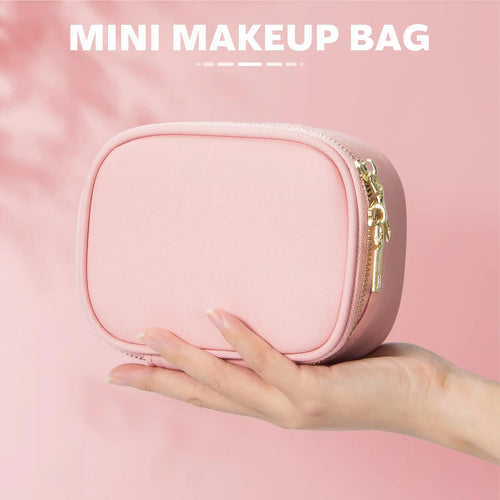 🔥LED Lighted Travel Makeup Bag with Mirror 3 Adjustable Brightness Portable Cosmetic Case