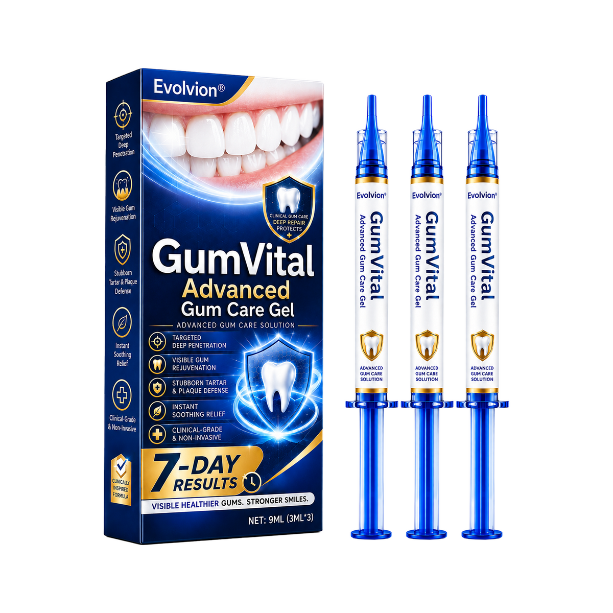 🇺🇸👨‍⚕️🦷😁Evolvion® GumRevive Periodontal Repair Gel🛡️✨