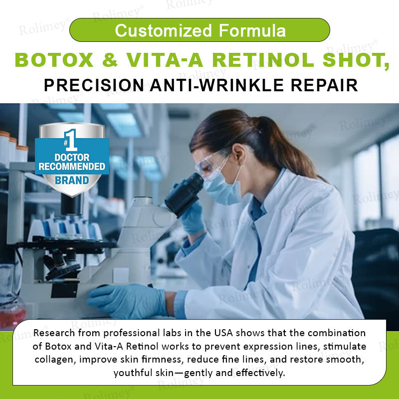 🍈Rolimey® Botox & Vita-A Retinol Shot Wrinkle-Lift Tightening cream - Last Day Promotion 70% OFF