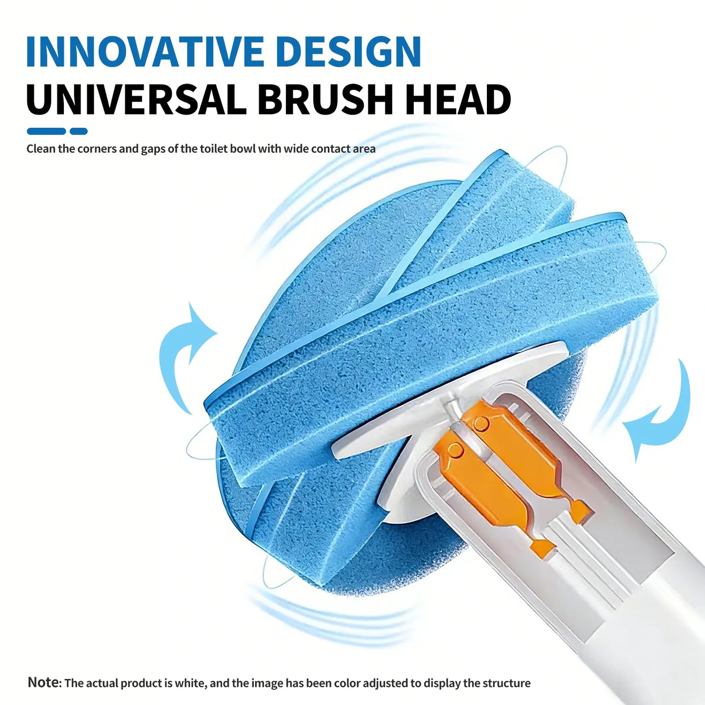 Disposable Toilet Brush Kit | No-Touch Toilet Cleaner
