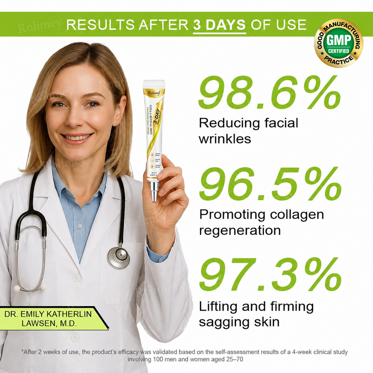 🍈Rolimey® Botox & Vita-A Retinol Shot Wrinkle-Lift Tightening cream - Last Day Promotion 70% OFF