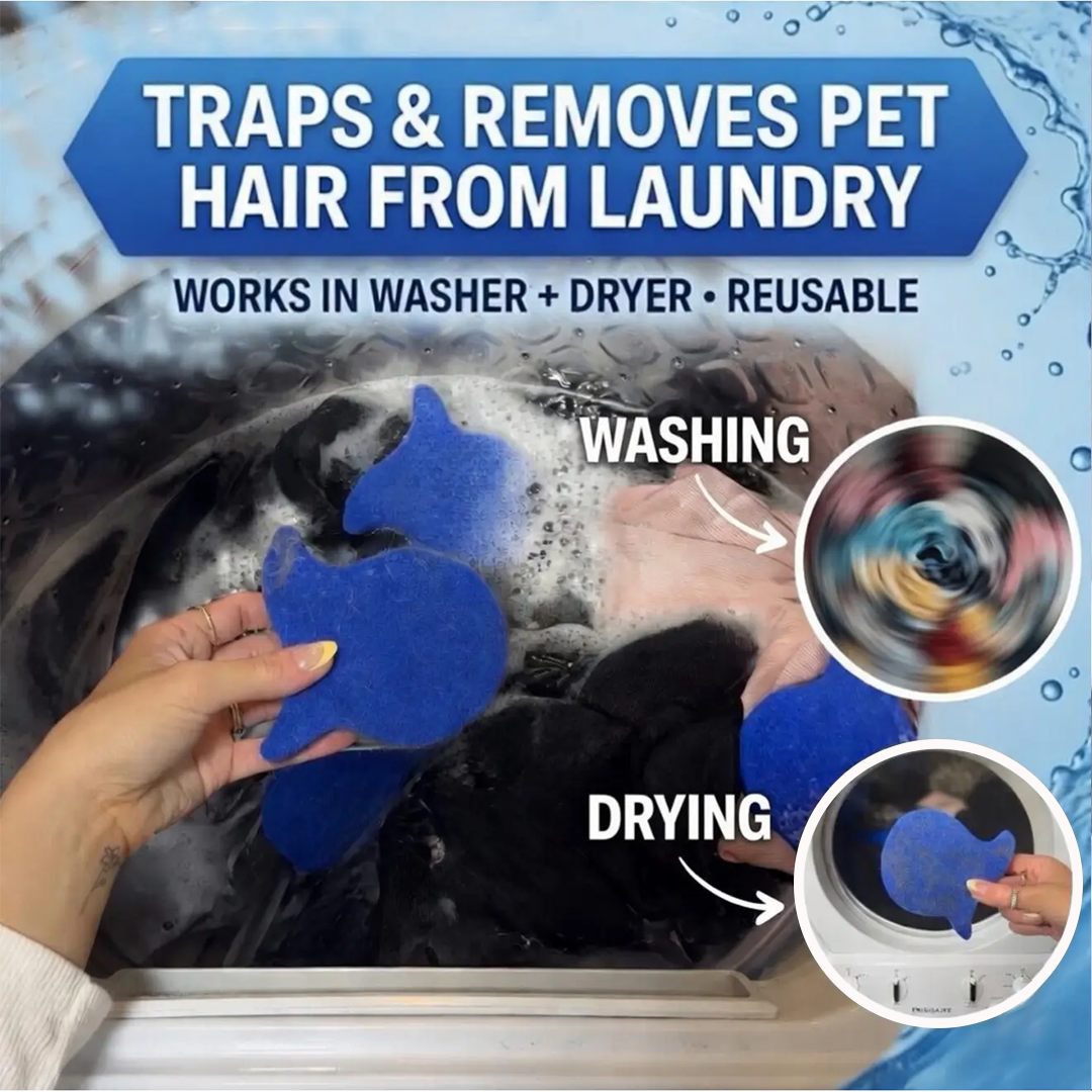 Laundry Pet Hair Removal Fish
