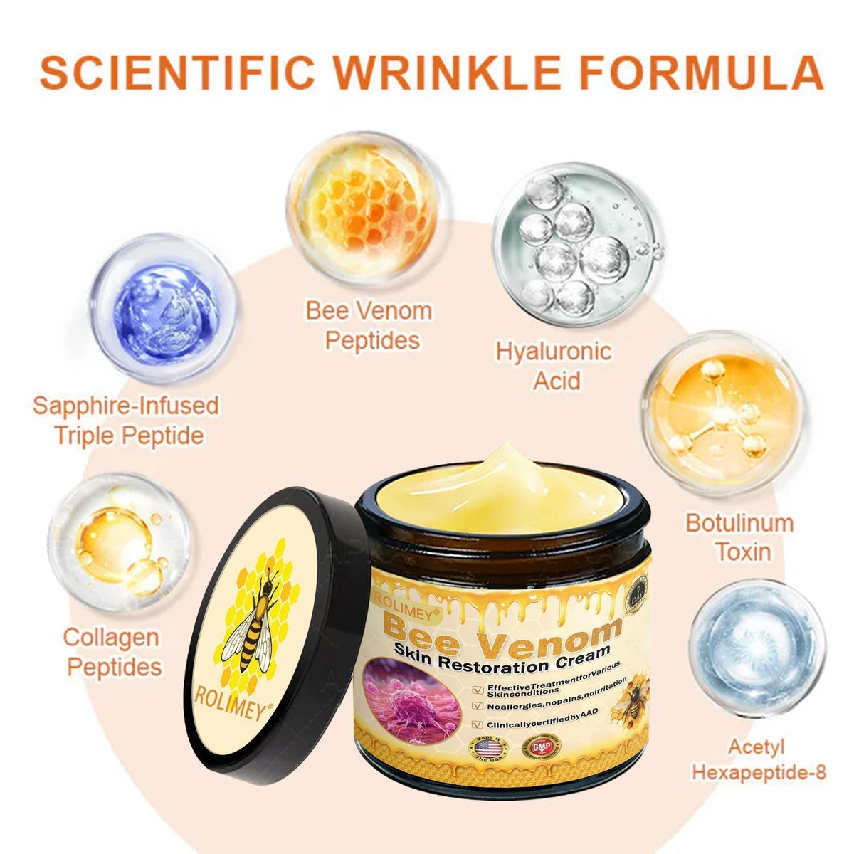 👨‍⚕️👨‍⚕️: Bee Venom · Botox Advanced Skin Rescue — Specifically Formulated for Paper-Thin, Fragile & Easy-Bruising Skin