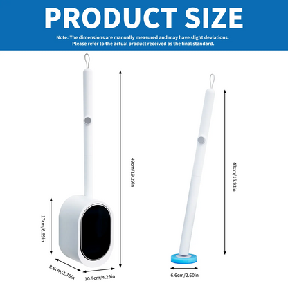 Disposable Toilet Brush Kit | No-Touch Toilet Cleaner