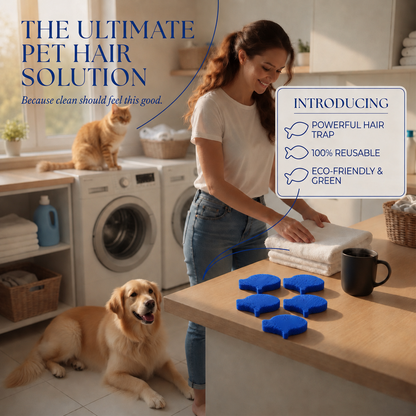 Laundry Pet Hair Removal Fish