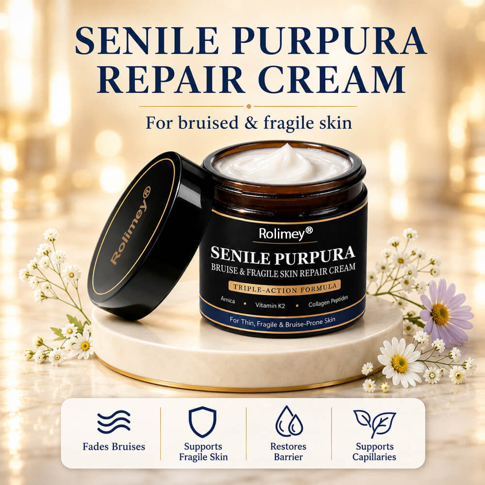 💥 2026 Best-Selling Skin Care | Rolimey® Bruise Care Cream | Advanced Care for Fragile, Aging & Bruise-Prone Skin