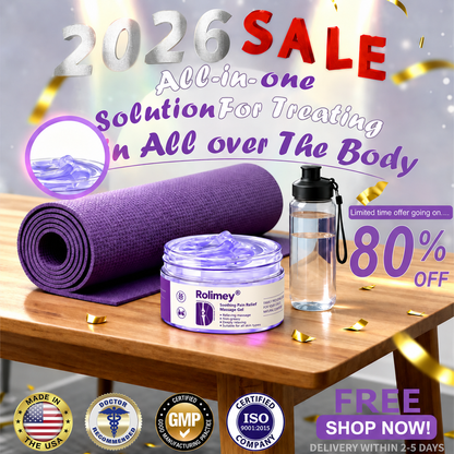 👨‍⚕️🦴Rolimey® Turmeric & Emu Oil Arthritis Soothing Pain Relief Massage Gel🛡️
