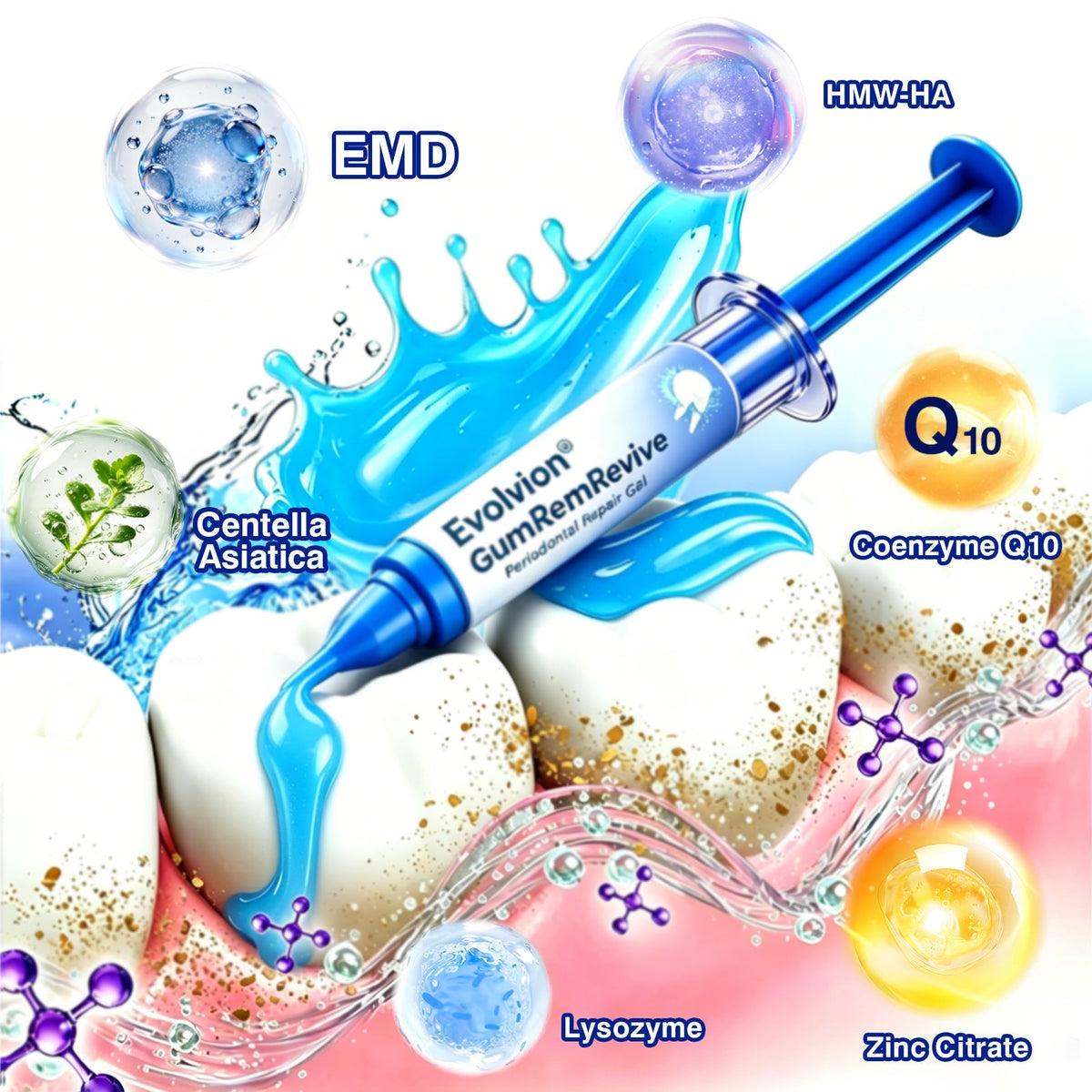 🎁🎁30% OFF for GumRevive Periodontal Repair Gel🛡️