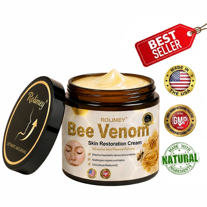 🎁💎 Rolimey® Bee venom Pro Comprehensive Cream —Tightening for Skin Types 🔥