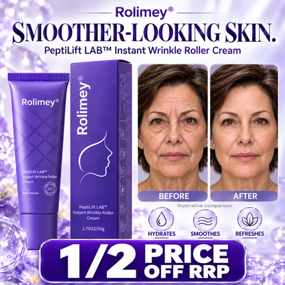 🎁💜Rolimey® Collagen Fullerene Cream, Rolimey Collagen Cream with Collagen Peptides, 2026 New Tighten & Lift Cream for Crepey Skin, Wrinkles and Tightening for Skin Types