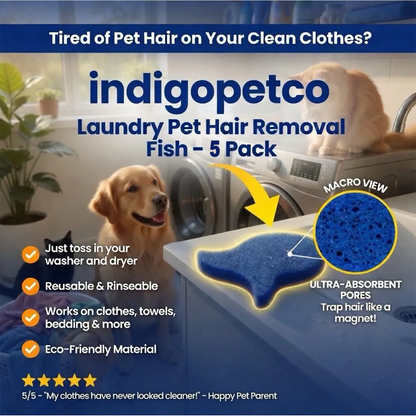 Laundry Pet Hair Removal Fish