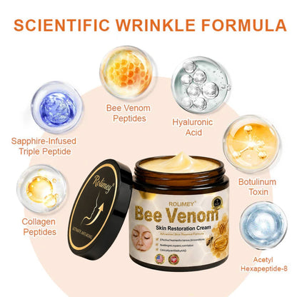 🎁💎 Rolimey® Bee venom Pro Comprehensive Cream —Tightening for Skin Types 🔥