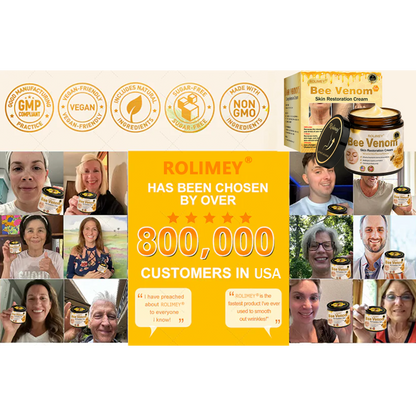 🎁💎 Rolimey® Bee venom Pro Comprehensive Cream —Tightening for Skin Types 🔥