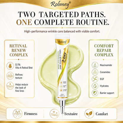 🍈Rolimey® Botox & Vita-A Retinol Shot Wrinkle-Lift Tightening cream - Last Day Promotion 70% OFF