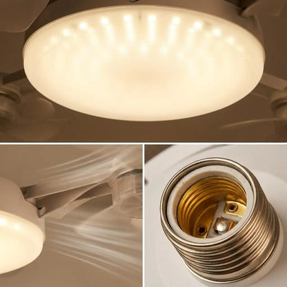 🔥Remote-Controlled LED Ceiling Fan Light