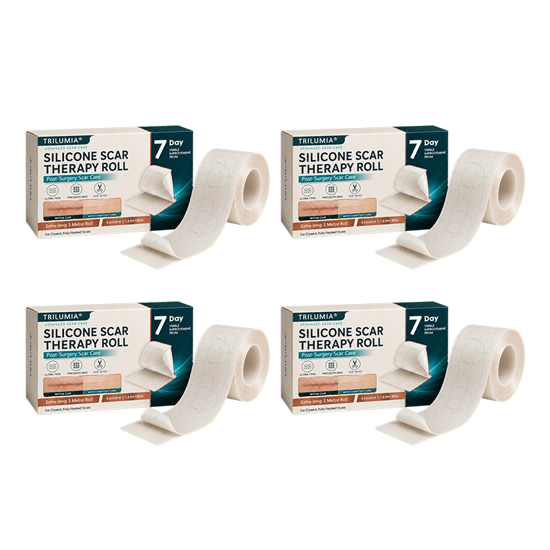 💖🎁TRILUMIA® SILICONE SCAR THERAPY ROLL  Help Soften, Flatten & Improve the Appearance of Raised Scars