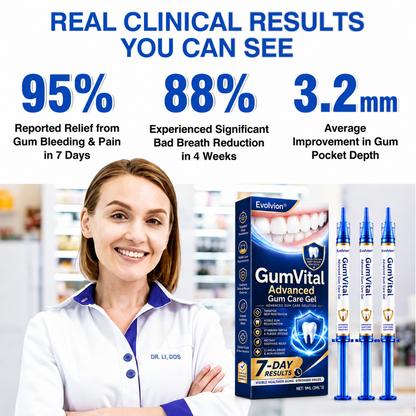 🇬🇧👩‍⚕️🦷😊Evolvion® GumRevive Periodontal Repair Gel🛡️✨
