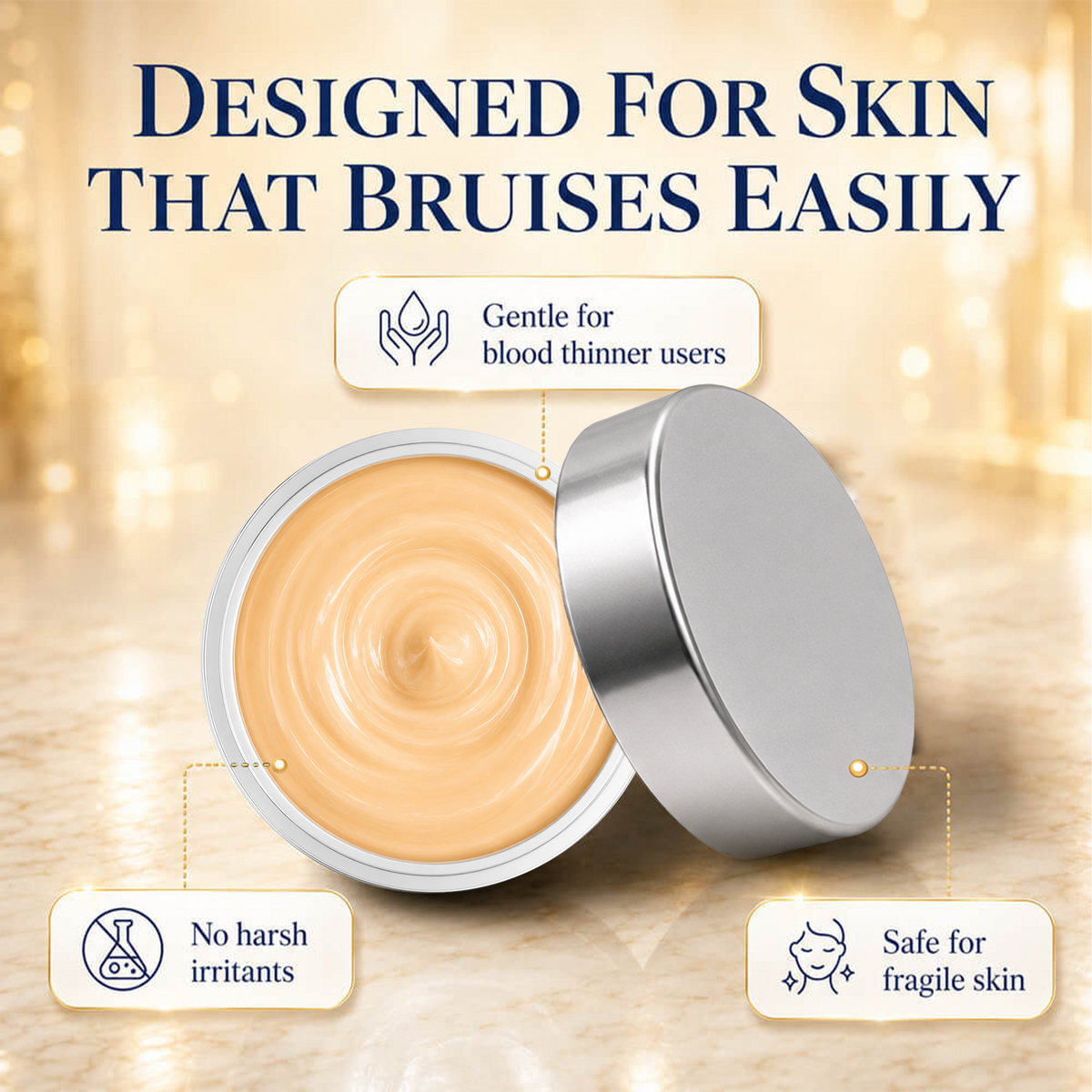💕 2026 Best-Selling Skin Care | Rolimey® Bruise Care Cream | Advanced Care for Fragile, Aging & Bruise-Prone Skin