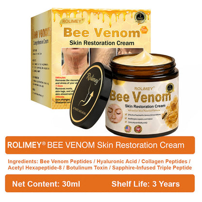🎁💎 Rolimey® Bee venom Pro Comprehensive Cream —Tightening for Skin Types 🔥