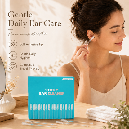 🔥Last Day 50% OFF🔥Reusable Sticky Ear Cleaning Sticks (24-Pack)