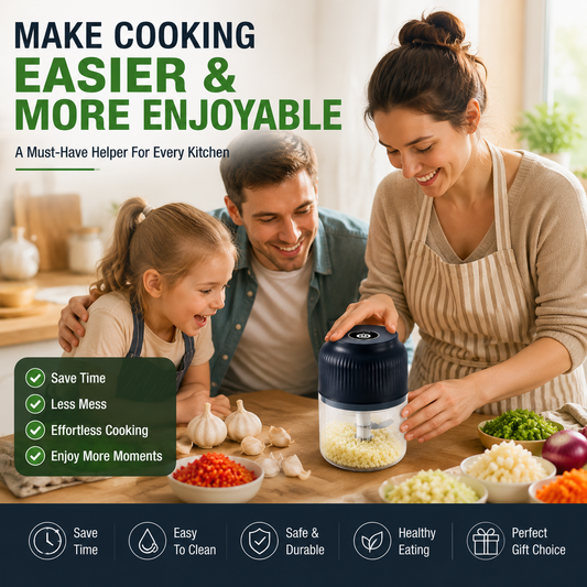 🔥50% off on the last day | 🎁Still Chopping Garlic by Hand? This Kitchen Gadget Does It in 3 Seconds🔥