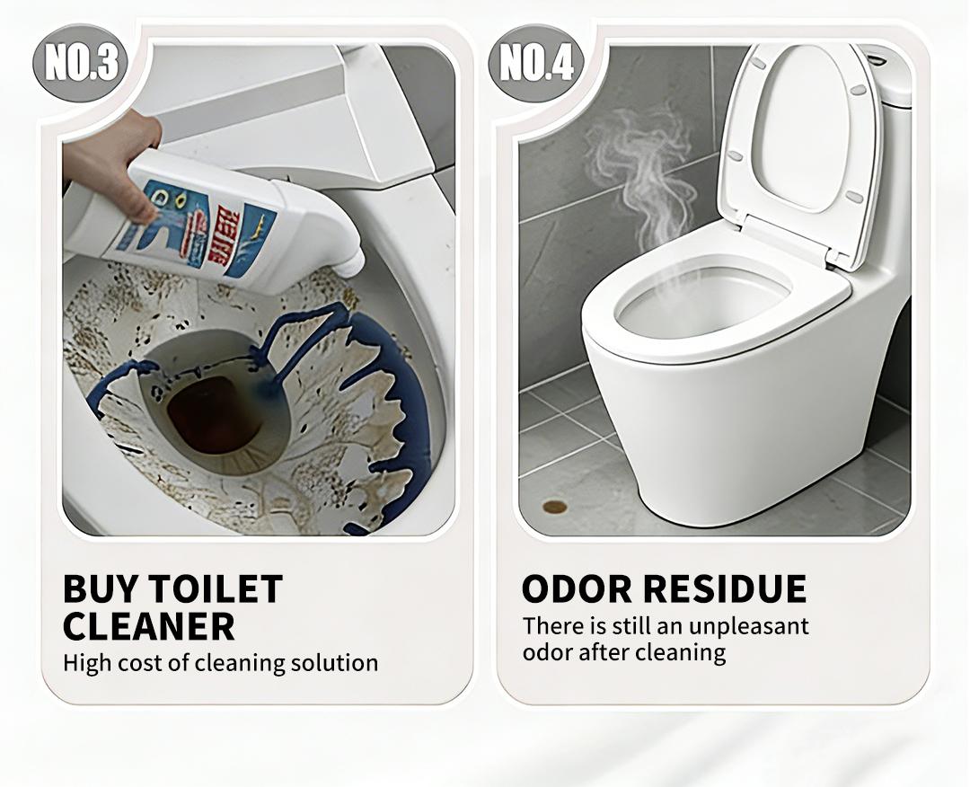 Disposable Toilet Brush Kit | No-Touch Toilet Cleaner