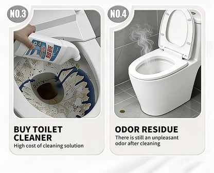 Disposable Toilet Brush Kit | No-Touch Toilet Cleaner