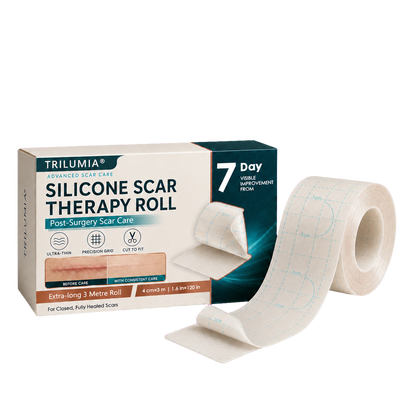 💖🎁TRILUMIA® SILICONE SCAR THERAPY ROLL  Help Soften, Flatten & Improve the Appearance of Raised Scars