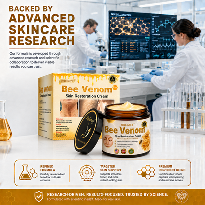 🌟💎2026 New Rolimey® Bee Venom Advanced Skin Rescue Cream | Botox-Inspired Firming & Smoothing Care for All Skin Types