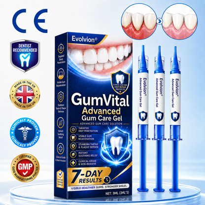 🇬🇧👩‍⚕️🦷😊Evolvion® GumRevive Periodontal Repair Gel🛡️✨