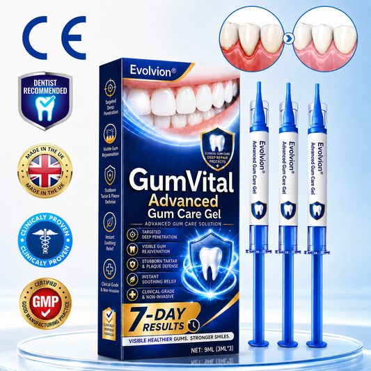 🇬🇧👩‍⚕️🦷😊Evolvion® GumRevive Periodontal Repair Gel🛡️✨