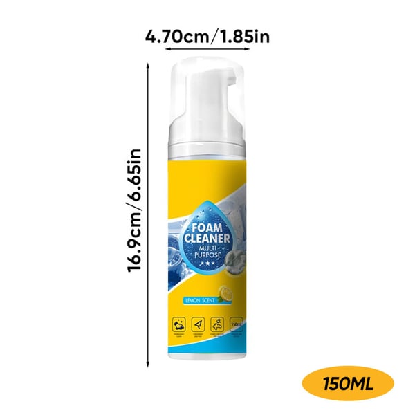 🎁Last Day 60% OFF🎁 Foam No-Rinse Cleaner — Spray, Wipe & Done